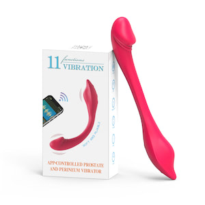 Vibrador para Casal Flexível com 11 Modos de Vibração,com Controle via Aplicativo - VIPMIX