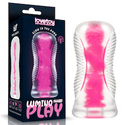 Masturbador 6.0’’ Lumino Play - Pink Glow Lumino - LOVETOY