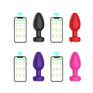 Plug Anal em Silicone com 10 Modos de Vibração e Controle por Aplicativo - YOUVIBE