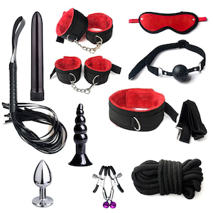 Kit de Bondage com 11 Produtos - YOUVIBE