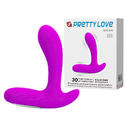 Massageador de próstata recarregável com 30 modos de vibração - PRETTY LOVE