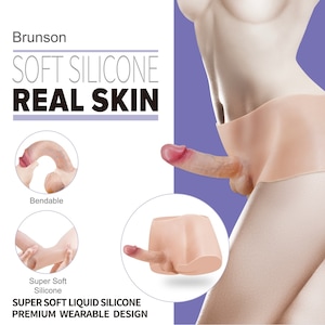 Prótese Masculina Vestível em Silicone Elástico - Brunson - PRETTY LOVE