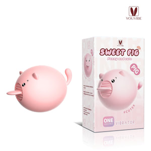 Estimulador Clitoriano em formato de porco - SWEET PIG - YOUVIBE