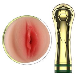 Masturbador lanterna masculino, em formato de vagina -  TROPHY CUP - VIPMIX