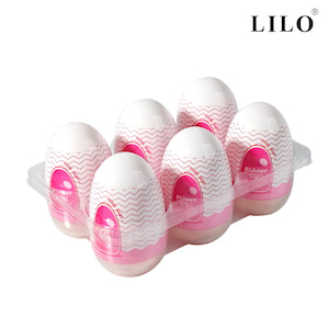 FUNNY EGG em formato de VAGINA - kit com 6 UNIDADES - LILO