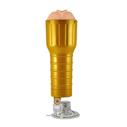 Masturbador formato lanterna com ventosa de pressão articulável, masturbador interno vagina - VIPMIX