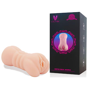 Masturbador duplo vagina e ânus com túnel de penetração texturizado - YOUVIBE