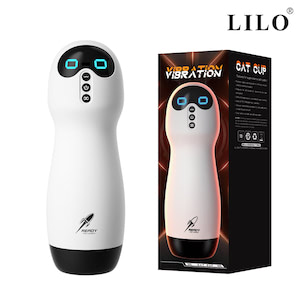 Masturbador Lanterna com 10 modos de vibração e Modo Explosão Instantânea - LILO