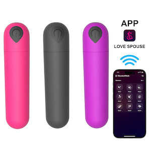 Bullet Wireless com 10 modos de vibração e com Controle Via App - YOUVIBE