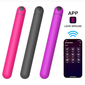 Bullet Wireless com 10 modos de vibração e com Controle Via App - YOUVIBE