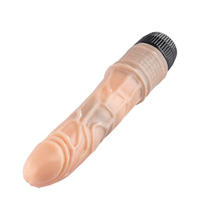 Pênis Realístico 21x3,5 cm com Vibrador Multivelocidade - YOUVIBE
