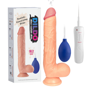 Pênis Ejaculador com Escroto 26x4,5cm - YOUVIBE