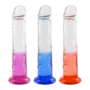 Pênis Realístico 19,5x3,8cm com Ventosa - YOUVIBE