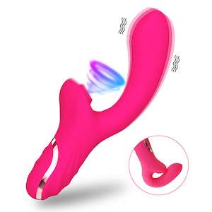 Vibrador Ponto G e estimulador clitoriano, 10 modos  de pulsação e 10 modos de vibração - YOUVIBE