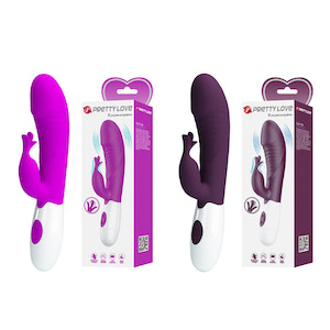 Vibrador Ponto G e Estimulador com 30 modos de vibração - Rasmussen - PRETTY LOVE