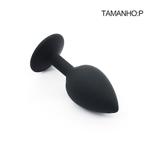 Plug Anal em Silicone - Tamanho P - VIPMIX