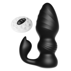 Plug Anal com Motor duplo com 7 Modos de Vibração e Controle Remoto - VIPMIX