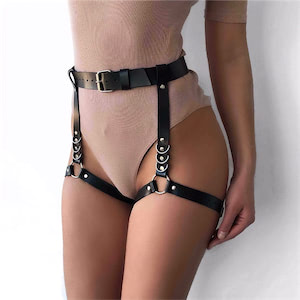 Cinta Liga de Couro - YOUVIBE