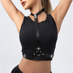 Harness Feminino de Couro - YOUVIBE