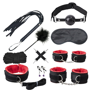 Kit Sado Bondage com 10 Produtos - YOUVIBE